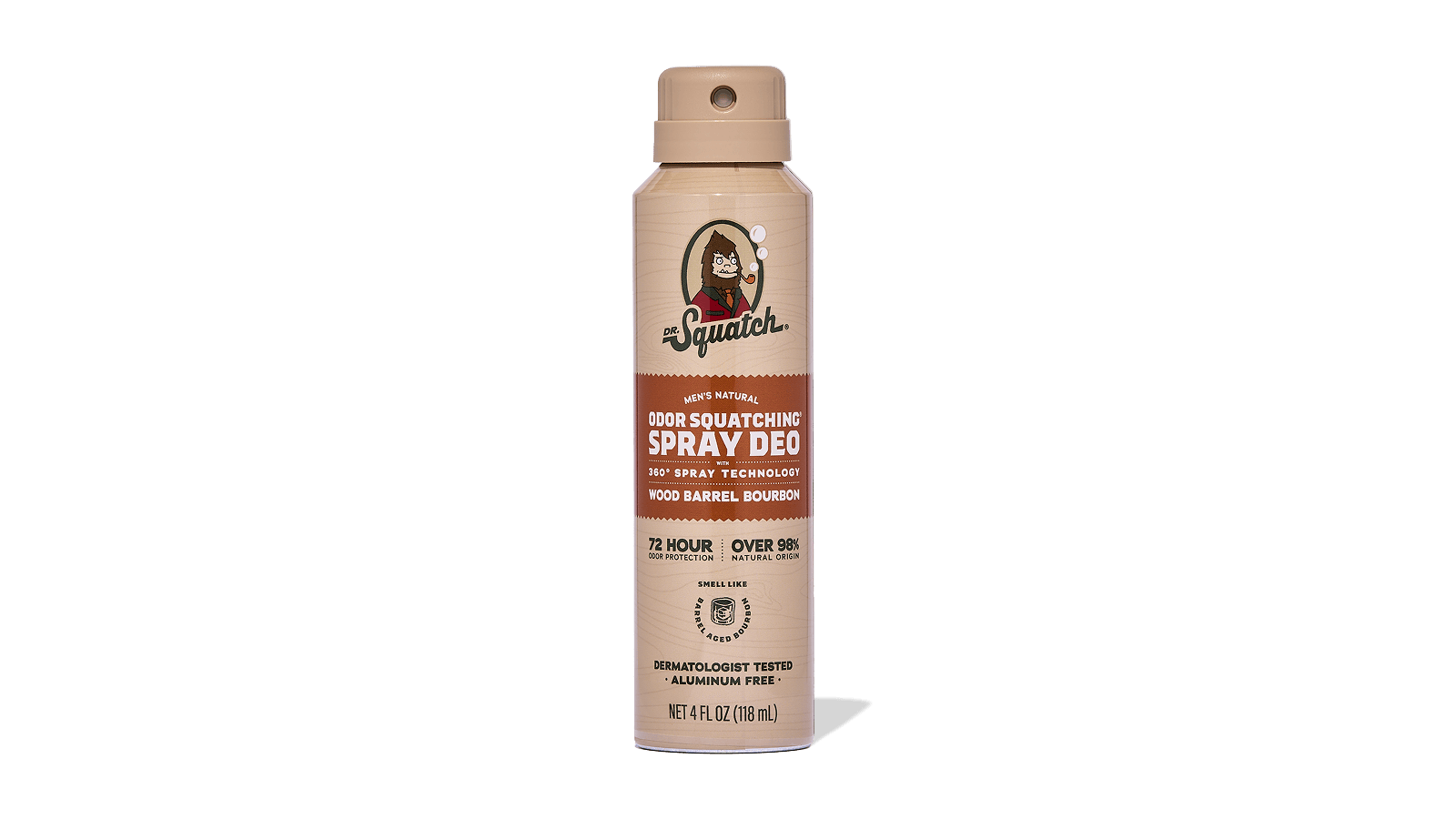 Wood Barrel Bourbon Spray Deodorant